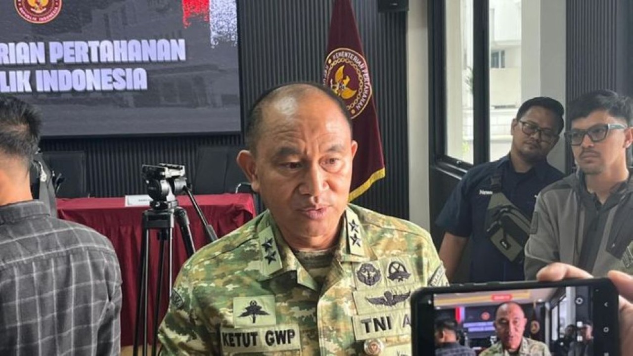 Kepala Badan Pengembangan Sumber Daya Manusia (BPSDM) Kemhan, Mayjen TNI Ketut Gede Wetan Pastia. (Foto: NTVNews.id/Adiansyah)
