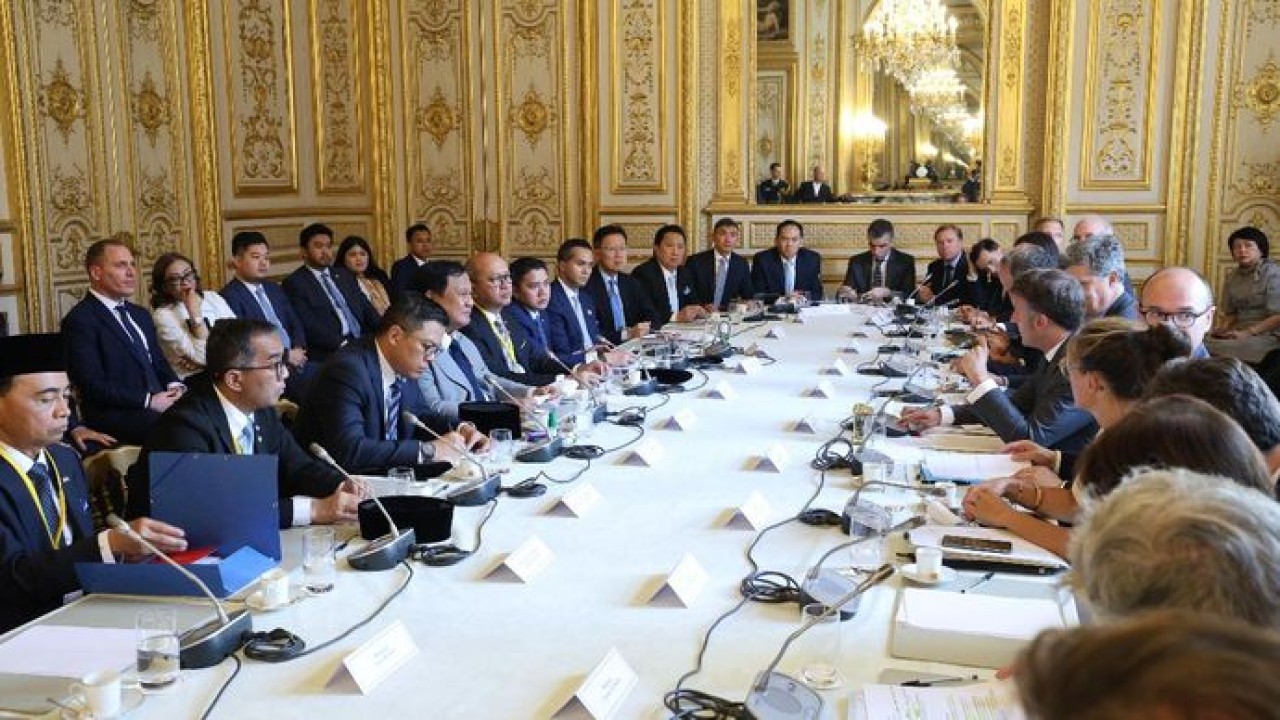 Peluncuran France–Indonesia High Level Business Council (Sekretariat Presiden)