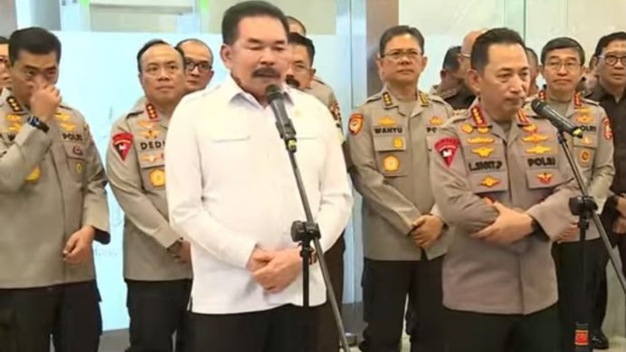 Kapolri Listyo Sigit Prabowo dan Jaksa Agung ST Burhanuddin (Istimewa)