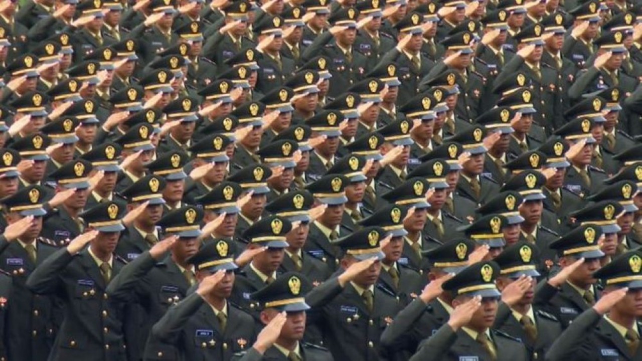 Upacara Prasetya Perwira (Praspa) TNI dan Polri di Istana Merdeka, Jakarta, Rabu, 22 Juli 2026. (Foto: Istimewa)