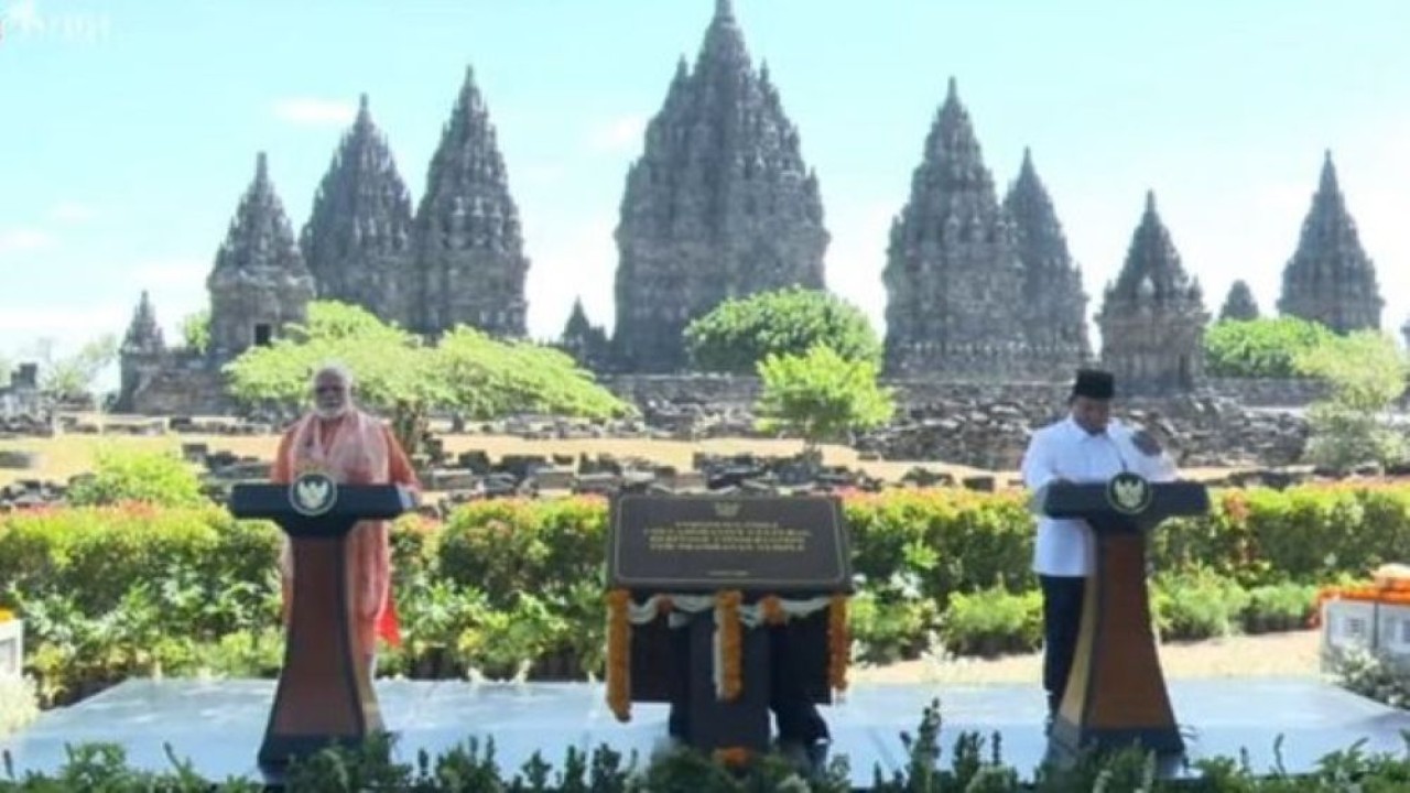 Presiden Prabowo Subianto dan Perdana Menteri (PM) India Narendra Modi. (Foto: Istimewa)