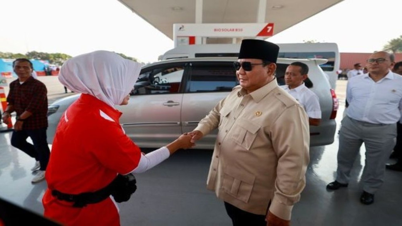 Petugas Pertamina bangga menjadi saksi sejarah peluncuran Program Biodiesel B50. (Foto: Dok/Istimewa/Bakom RI)