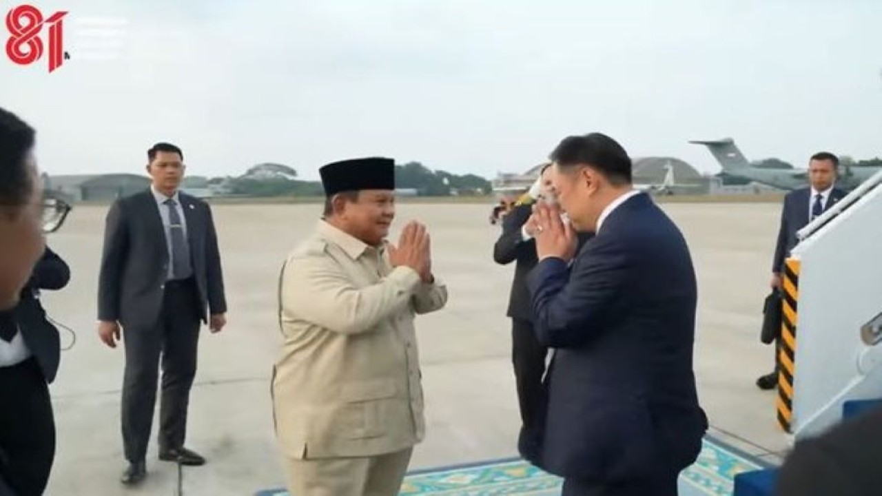 Presiden Prabowo Subianto Antar Perdana Menteri Thailand Anutin Charnvirakul Kembali Usai Lawatan di Indonesia. (Foto: Istimewa)