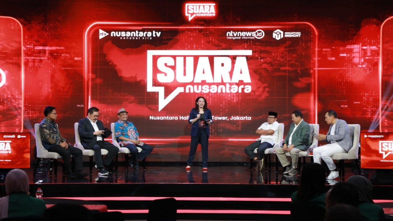 Pengamat intelijen Wawan Purwanto (pertama dari kiri) saat menjadi narasumber program Suara Nusantara bertajuk "Febrie Melawan, Keadilan Dipertaruhkan?" yang tayang di Nusantara TV, Rabu, 19 Agustus 2026. (Foto: Dok/Nusantara TV)