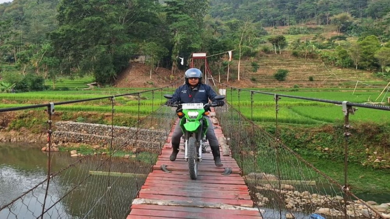 Mantri BRI Unit Banjarwangi, Branch Office Garut, Angga Sumitra. (Foto: Istimewa/BRI)