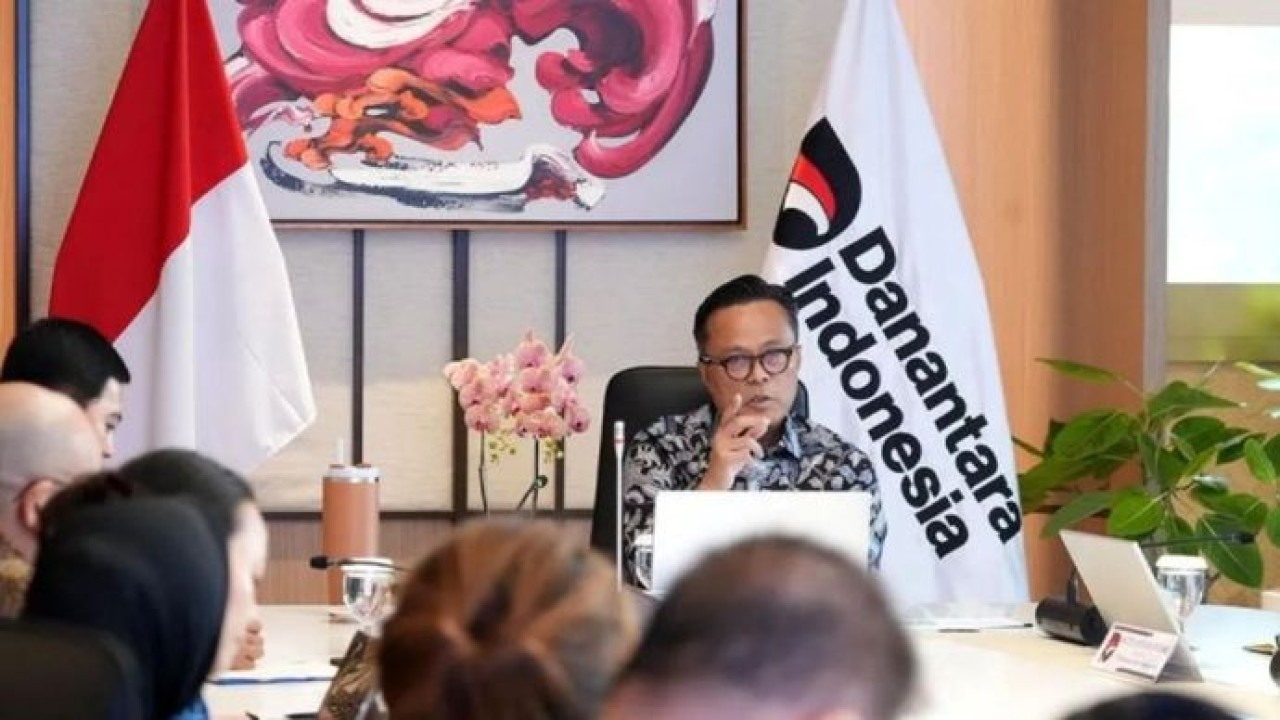 Kepala BP BUMN sekaligus COO Danantara Dony Oskaria. (Antara)