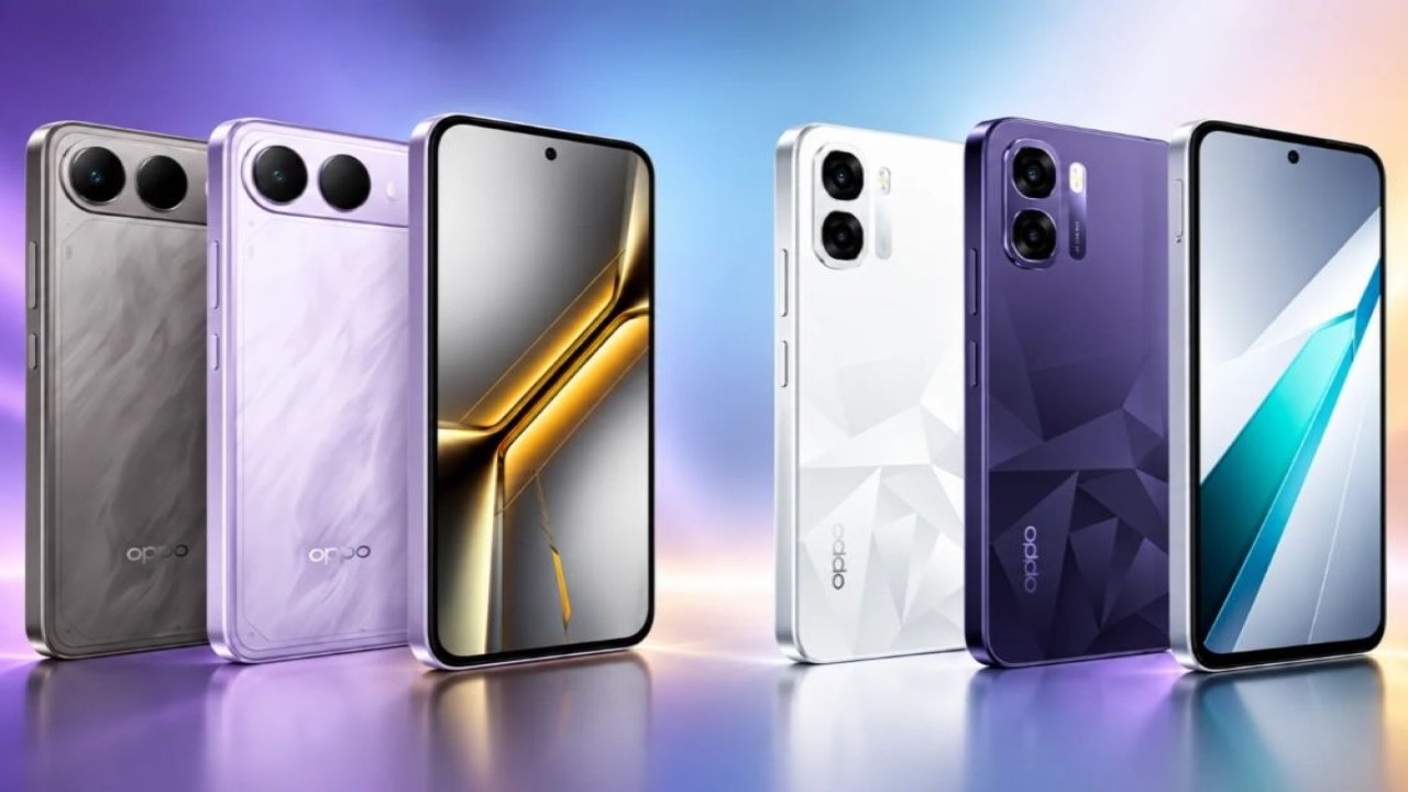 Oppo K15s dan Oppo K15x. (Foto: Istimewa via Gizmochina)
