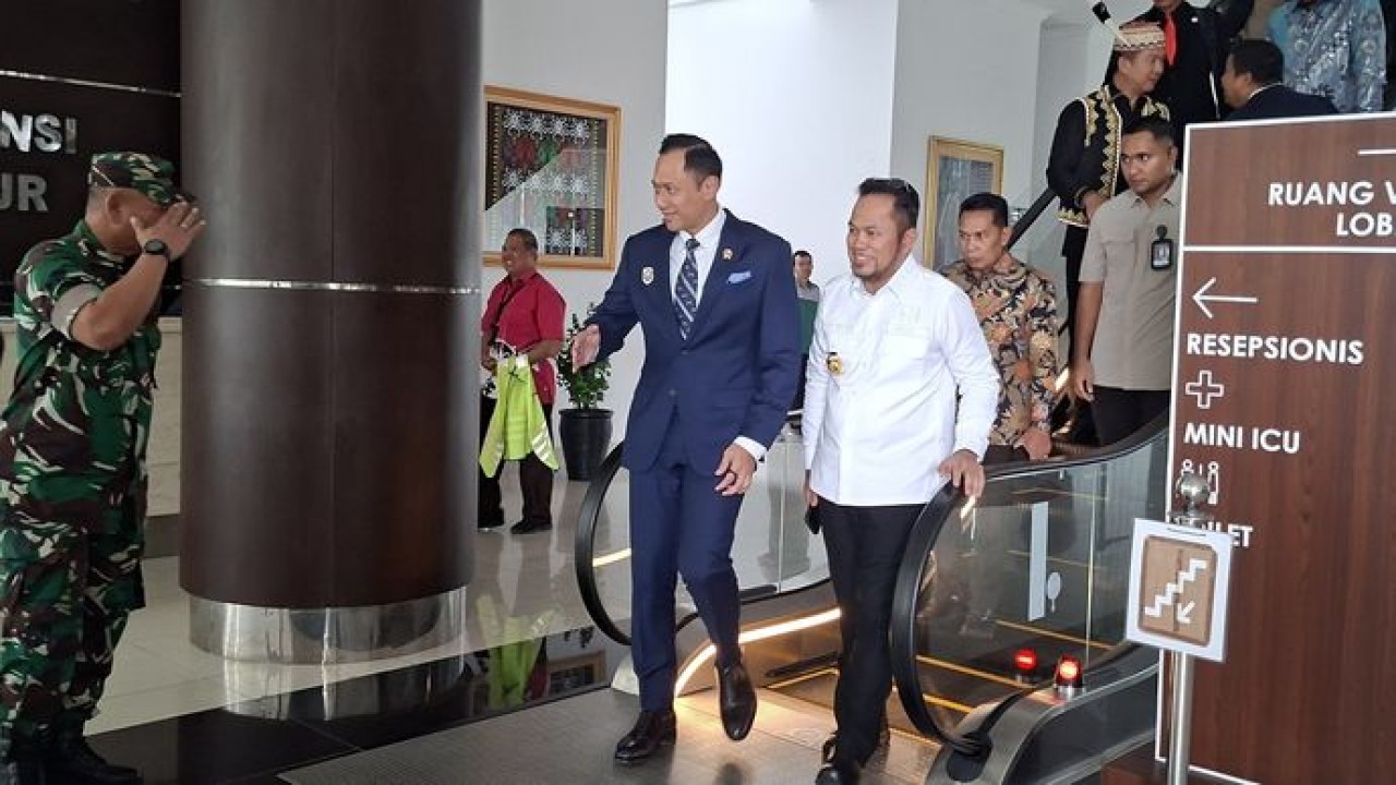 Menko AHY kunjungi Balikpapan untuk dorong pembangunan yang menyentuh kebutuhan masyarakat (Kemenkoinfra)