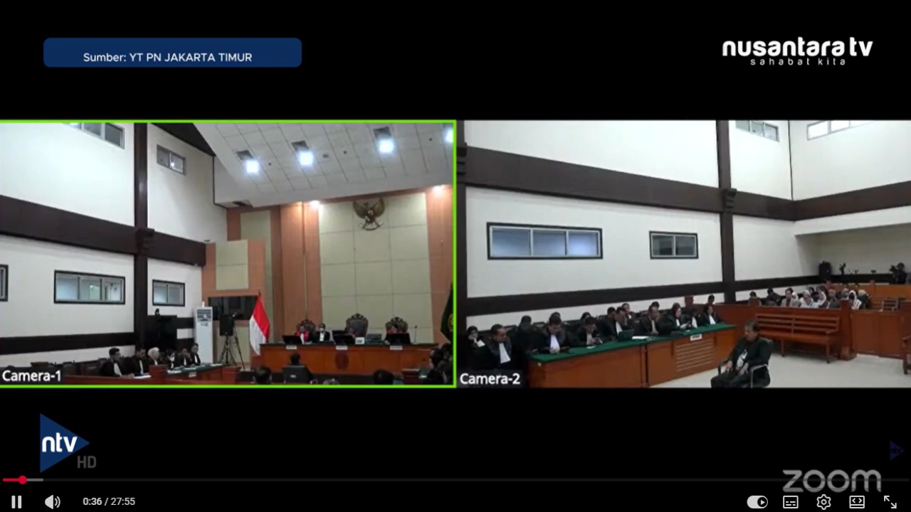 Sidang Terdakwa Roy Suryo untuk tudingan Ijazah Palsu Presiden ke-7 RI Joko Widodo di Pengadilan Negeri Jakarta Timur
