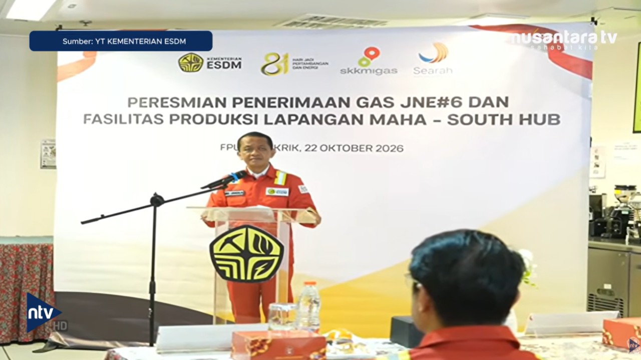 Menteri Koordinator Bidang Hilirisasi dan Transisi Energi Bahlil Lahadalia