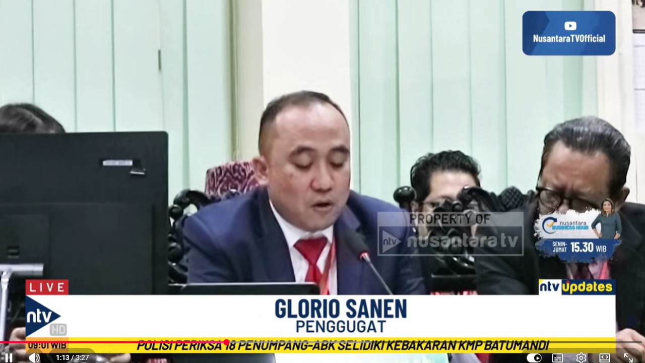Gloria Sanen, penggugat yang meminta negara bertanggung jawab terkait dampak karhutla di Kalimantan Barat