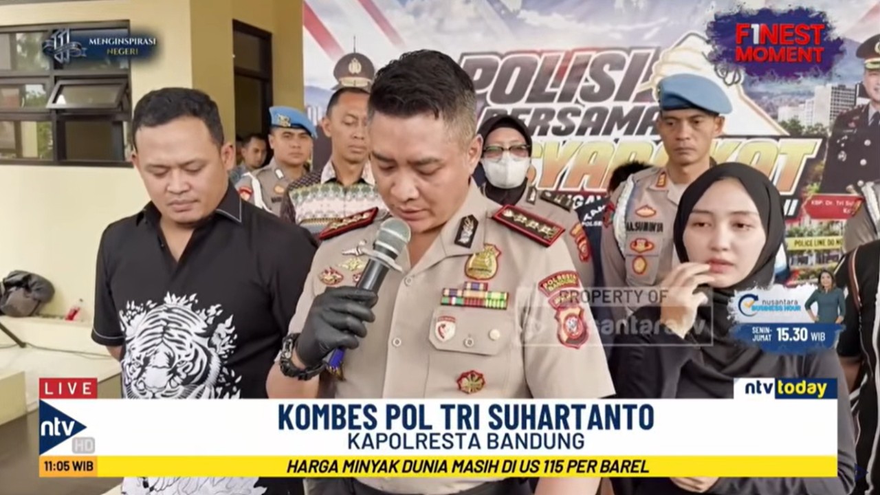 Kapolresta Bandung, Kombes Pol Tri Suhartanto
